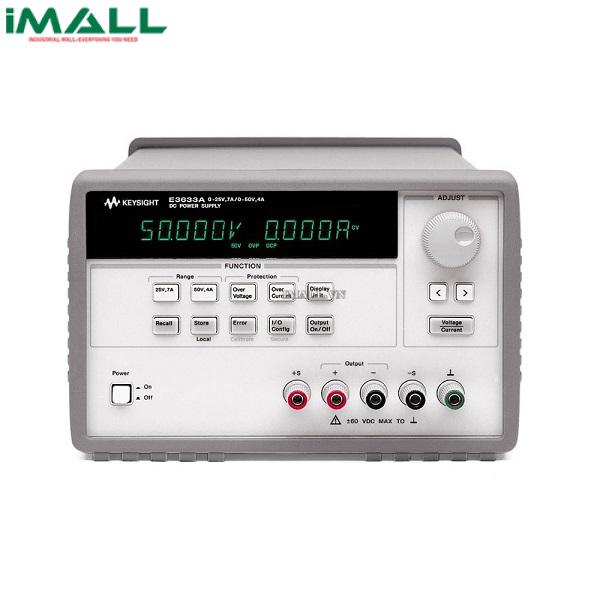 Bộ nguồn DC đầu ra đơn với 2 dải tùy chọn KEYSIGHT E3634A (25V/7A hoặc 50V/4A)