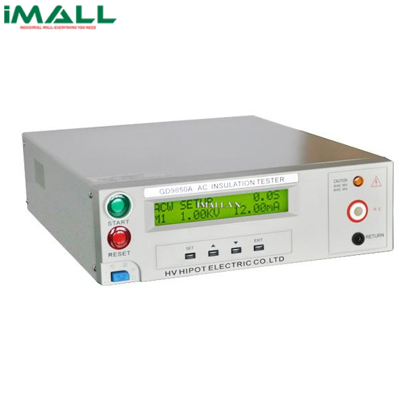 Máy kiểm tra an toàn điện AC/DC HV HIPOT GD9850A