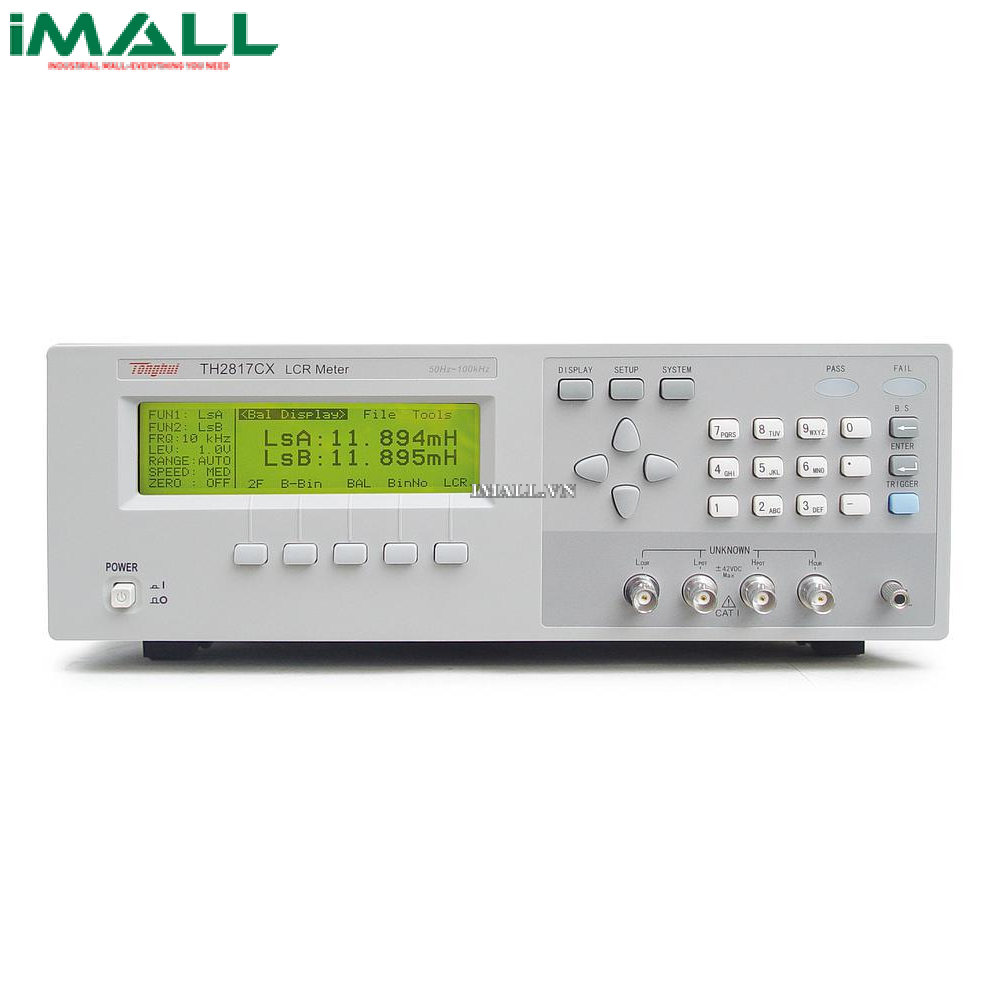 Máy đo LCR Tonghui TH2817CX (50Hz~100kHz)