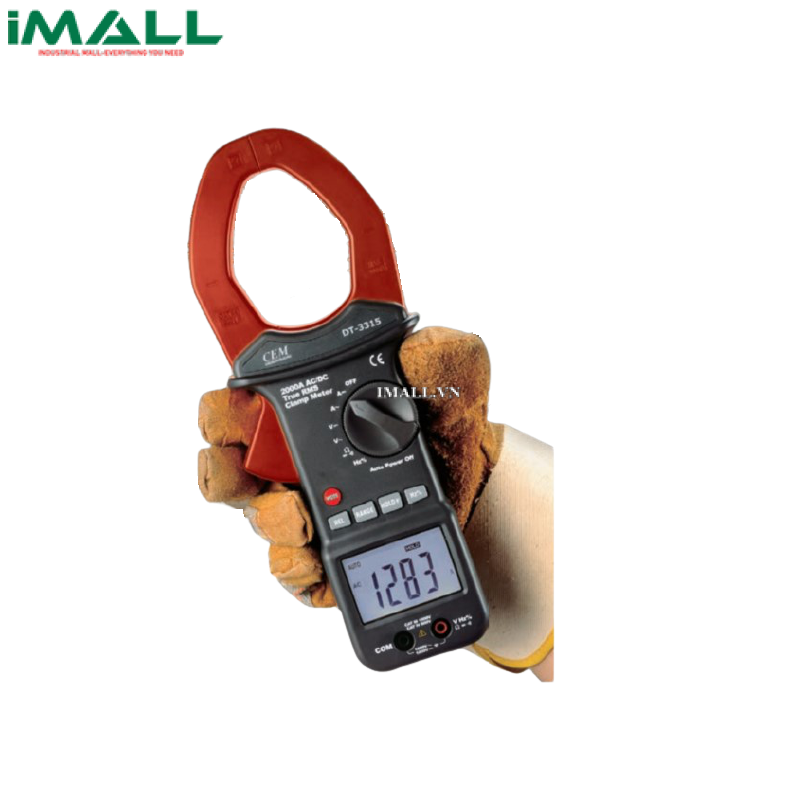 Ampe kìm AC/DC CEM DT-3315 (True RMS, AC/DC 2000A, 1000V)