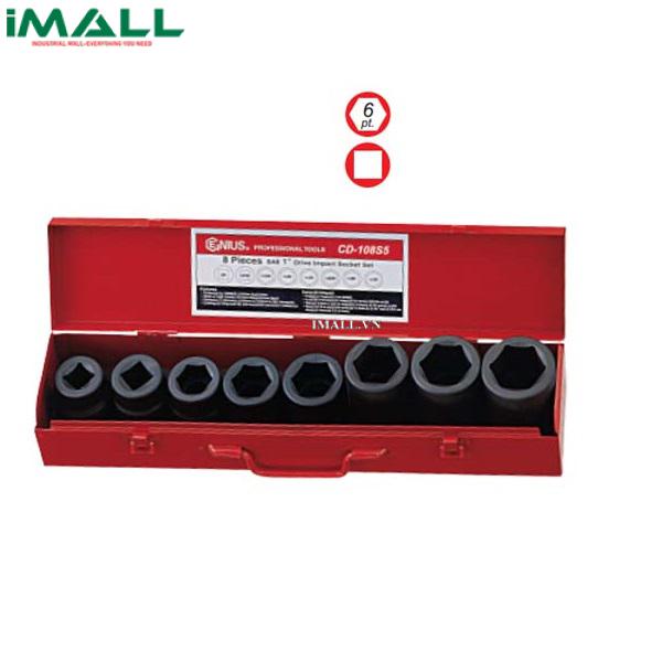 Bộ Khẩu 1'' GENIUS CD-108S5 (8 Chiếc 3/4"~1-1/2")