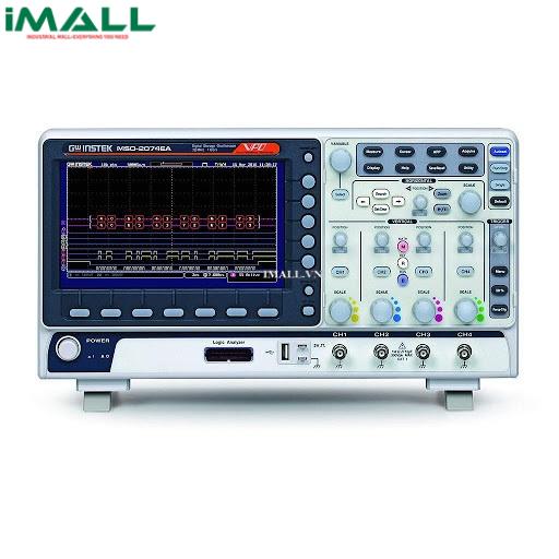 Máy hiện sóng GW INSTEK MSO-2074E (70Mhz, 4 kênh, 1 Gsa/s, phân tích logic)