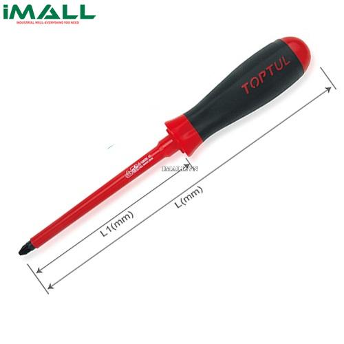 Tua vít bake cách điện từ tính Toptul FBEB0210