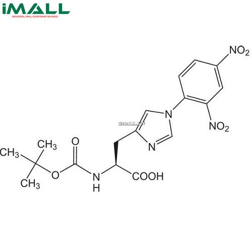Hóa chất Boc-His(Dnp)-OH isopropanol (C₁₇H₁₉N₅O₈ * C₃H₈O; Chai nhựa 5 g) Merck 8530080005
