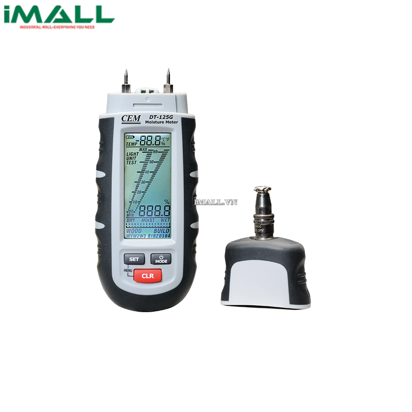 Máy đo độ ẩm gỗ CEM DT-125G