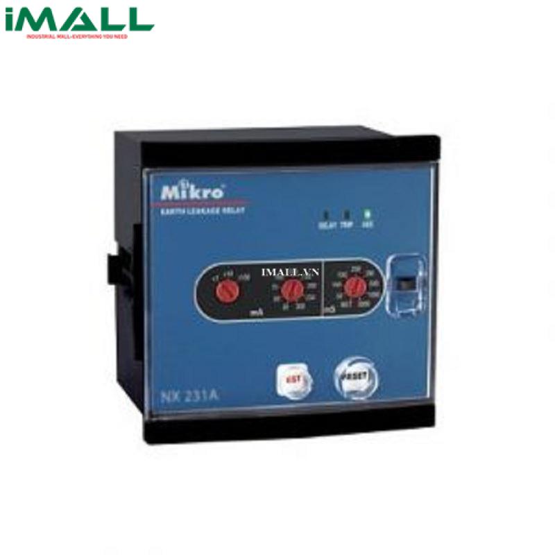 Rơ le bảo vệ dòng chạm đất MIKRO NX231-240A (0.1-5A)