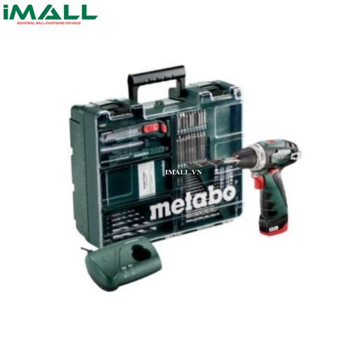 Bộ máy Khoan - Bắt vít không dây METABO POWERMAXX BS SET (10.8V,1x2AhLi-ion) 600079880