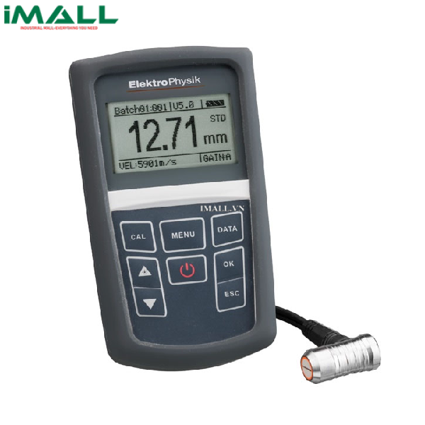 Máy siêu âm đo độ dày vật liệu, xuyên lớp phủ ElektroPhysik Minitest 440 (85-804-0602)