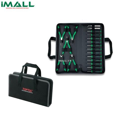 Bộ túi dụng cụ 19 chi tiết Toptul GPN-019A