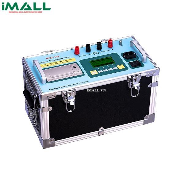 Thiết bị kiểm tra điện trở DC biến áp Wuhan HTZZ-10A (10A,1mΩ~20KΩ)
