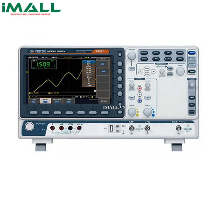 Máy hiện sóng số GW Instek GDS-2202A (200Mhz, 2 CH, 2Gsa/s)
