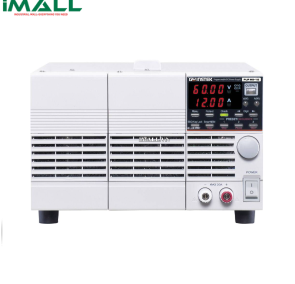 Nguồn lập trình DC GW INSTEK PLR60-12 (720W; 60V; 12A)