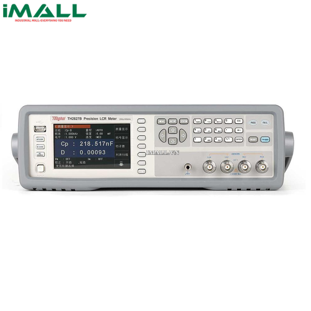 Máy đo LCR chính xác Tonghui TH2827C (20Hz-1MHz)