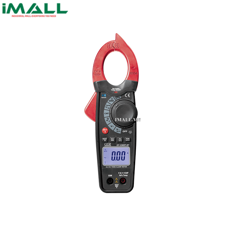 Ampe kìm AC/DC CEM DT-3369T/BT (AC/DC-1000A/600V)