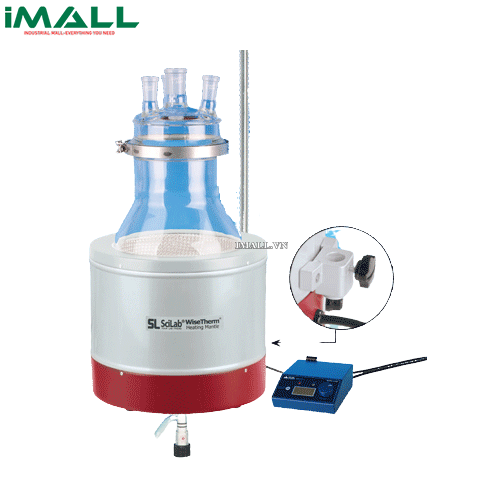 Bếp đun bình phản ứng điều khiển từ xa có van xả đáy DaiHan SL.Man8191 (1000ml, 450°C)