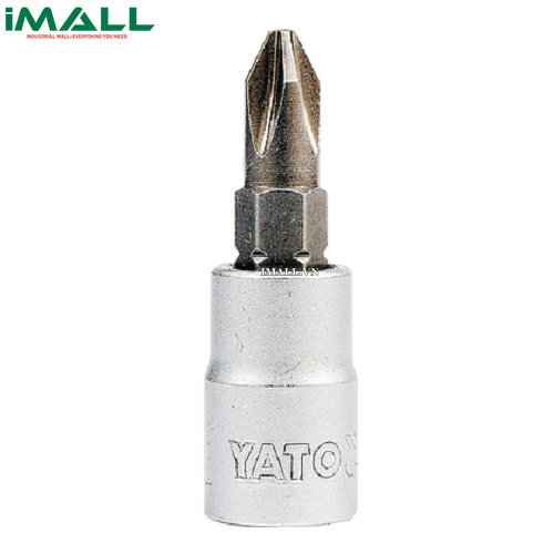 Đầu tuýp ra đầu vít Yato YT-7677 ( 1/4", PZ2, 20.1Nm)