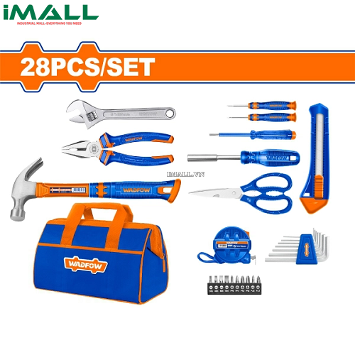 Bộ 28 món dụng cụ cầm tay tiện dụng Wadfow WHS1M28