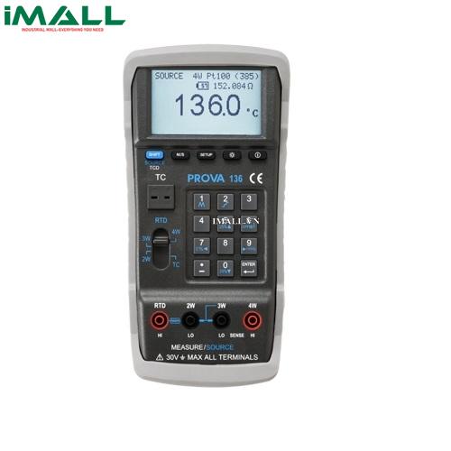 Máy hiệu chuẩn tín hiệu nhiệt độ PROVA 136 (RTD + TC)