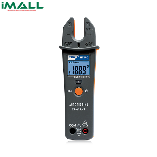 Ampe kìm HT Instruments HT100 (AC 200A; True RMS)