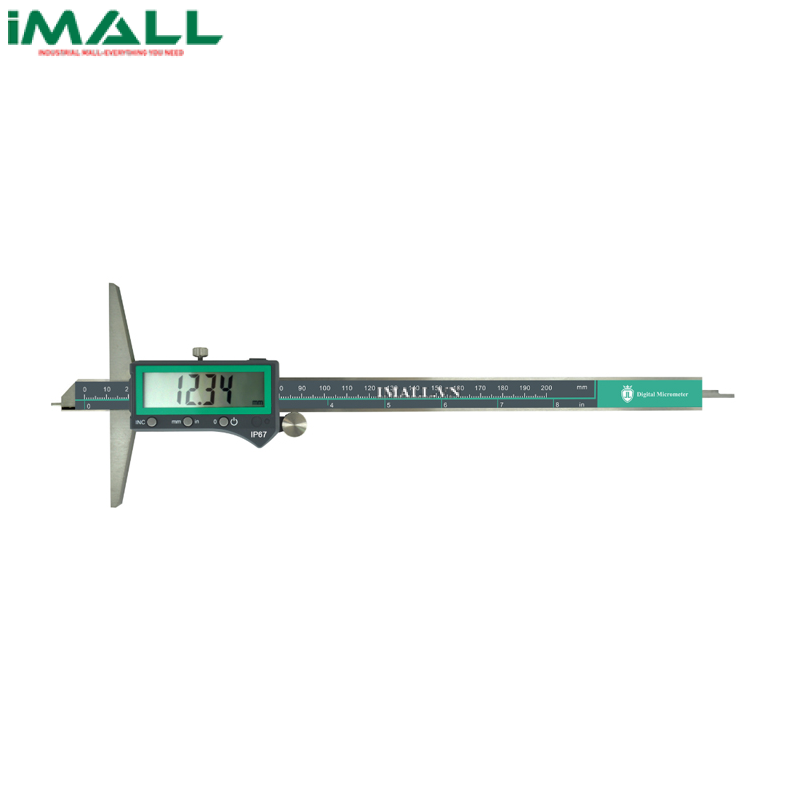 Thước đo độ sâu điện tử Hoyamo 401-300-1 (0-300mm/0-12:, 0.01mm/0.0005")