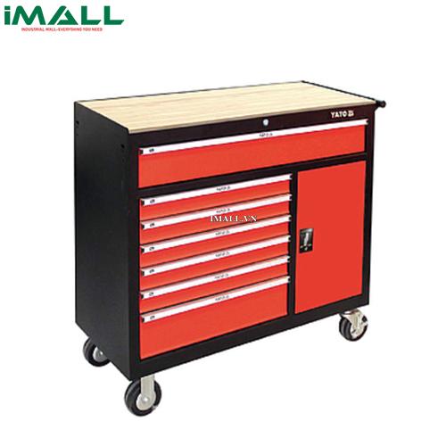TỦ ĐỒ NGHỀ 8 NGĂN CÓ MẶT TRÊN BẰNG GỖ YATO YT-09141