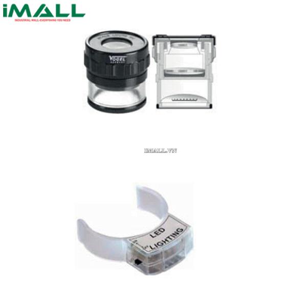 Kính lúp kỹ thuật VOGEL 601135 (10x, Ø 21.0mm, có đèn LED)