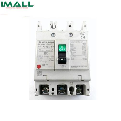 MCCB Mitsubishi NF125-SV (3P, 100A, 30kA)