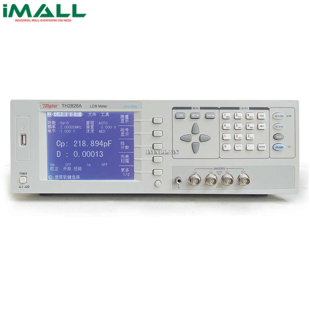 Máy đo LCR Tonghui TH2826A (20Hz-2MHz;10mHz)