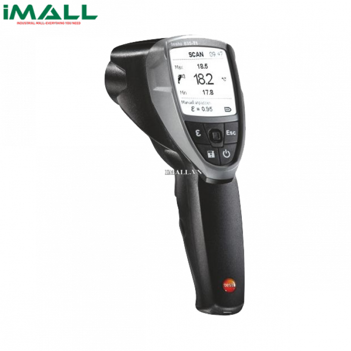 Máy đo nhiệt độ, độ ẩm hồng ngoại TESTO 835-H1 (0560 8353, -30°C~600°C; 50:1)