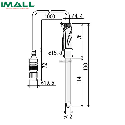 Điện cực PH TOA DKK GST-5841C