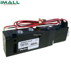 Van điện từ PARKER 5 cửa 2 vị trí, 1 Coil, Ren 9.6 PHS-510S-6-220V