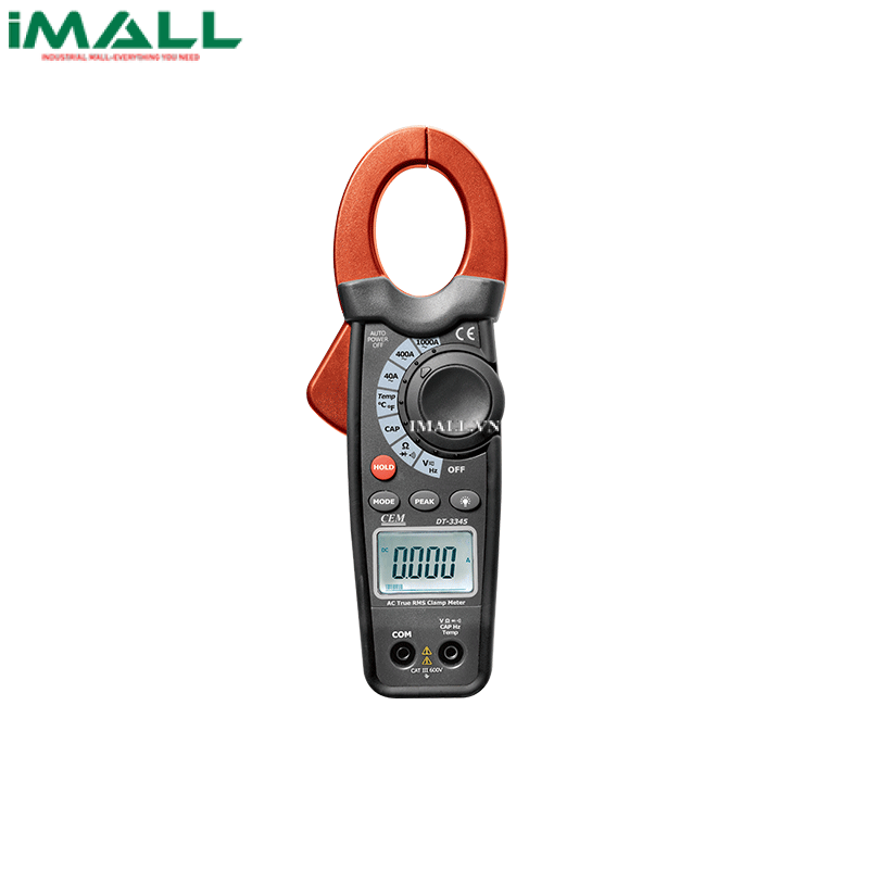 Ampe kìm AC/DC CEM DT-3340 (DC-1000A, AC/DC-600V True RMS)