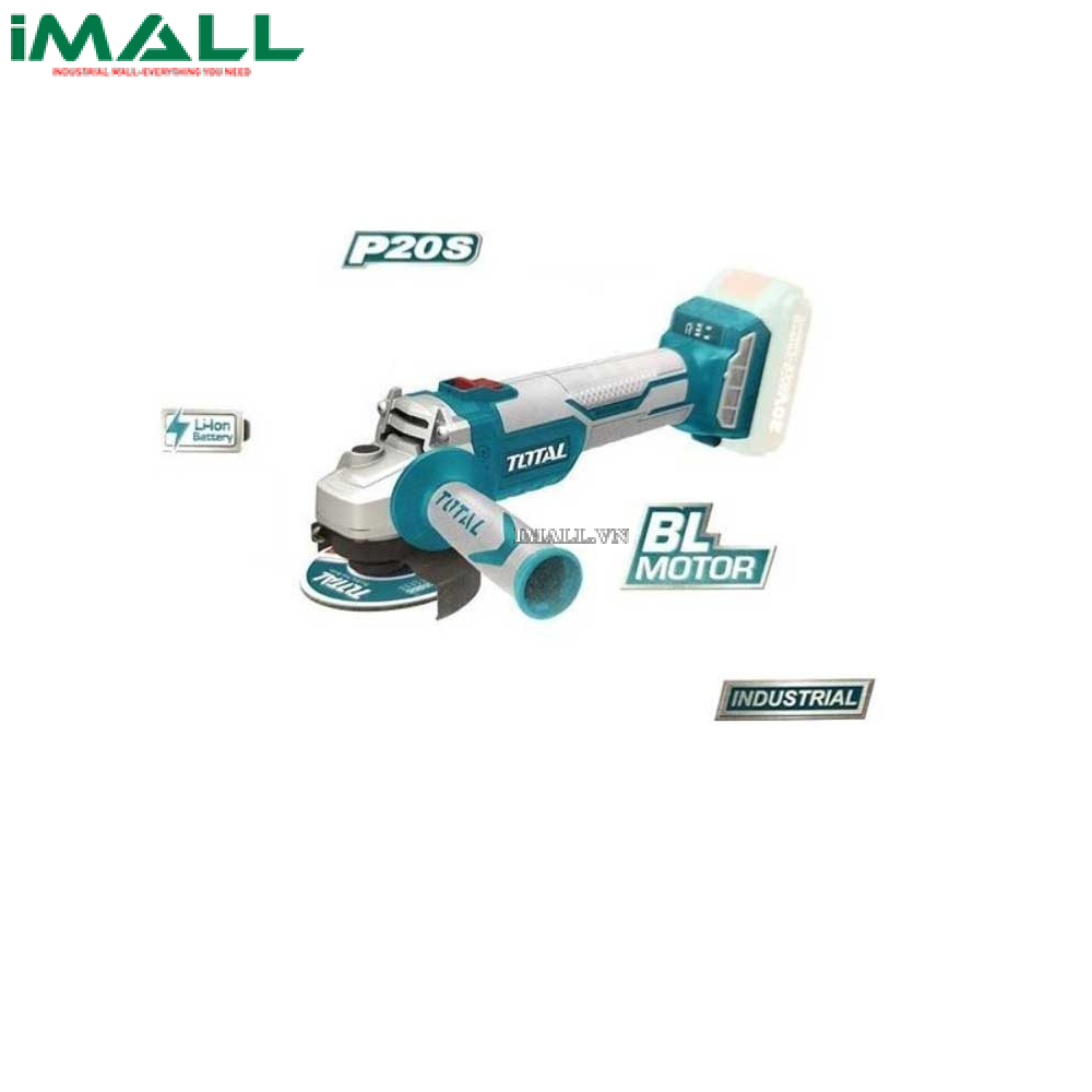 Máy mài góc dùng pin (20V, 100mm) Total TAGLI1002