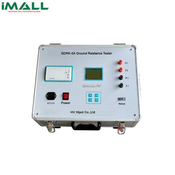 Máy đo điện trở đất HV HIPOT GDRK-5A (0-200Ω)