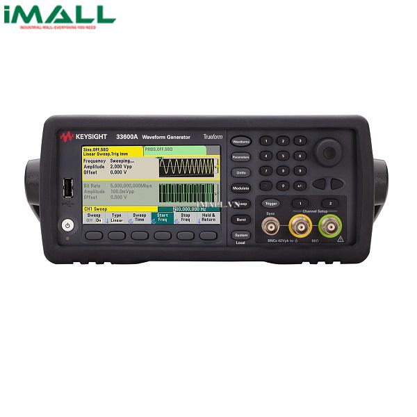 Máy phát hàm/tạo dạng sóng Trueform KEYSIGHT 33622A (120 MHz; 2 kênh)