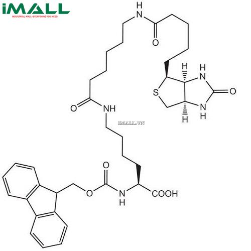 Hóa chất Fmoc-Lys(biotinyl-ε-aminocaproyl)-OH  (C₃₇H₄₉N₅O₇S; Chai thủy tinh 500mg) Merck 8521008500