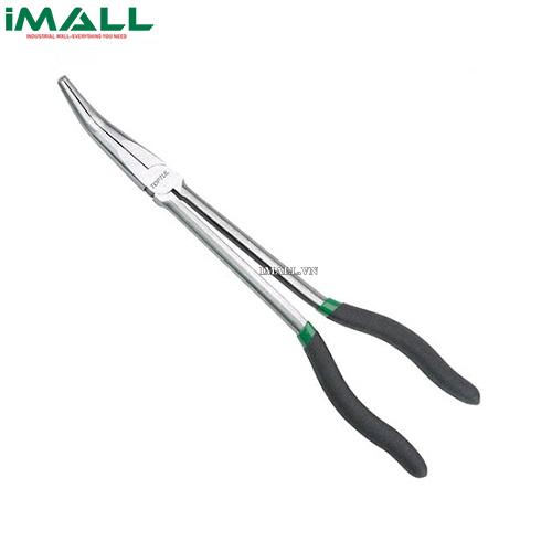 Kìm gắp dài mũi cong Toptul DFAI1211