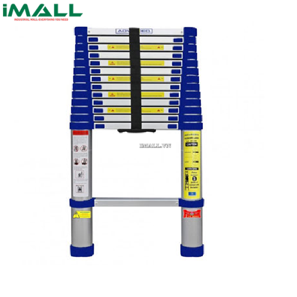 Thang nhôm rút gọn đơn Advindeq ADT214B (4.9m)