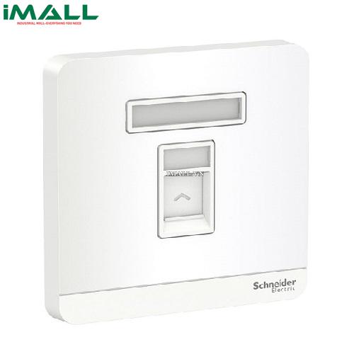 Ổ cắm mạng cat6 đơn Schneider E8331RJS6_WE_G19
