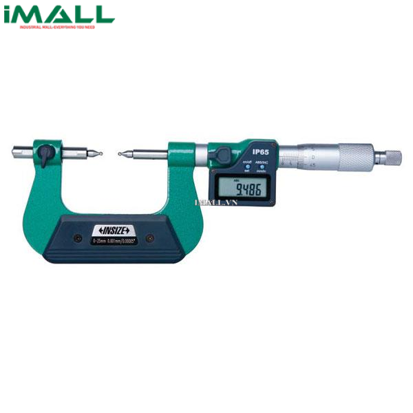Panme điện tử đo bánh răng INSIZE 3591-50A (25-50mm/1-2", 0.001mm)