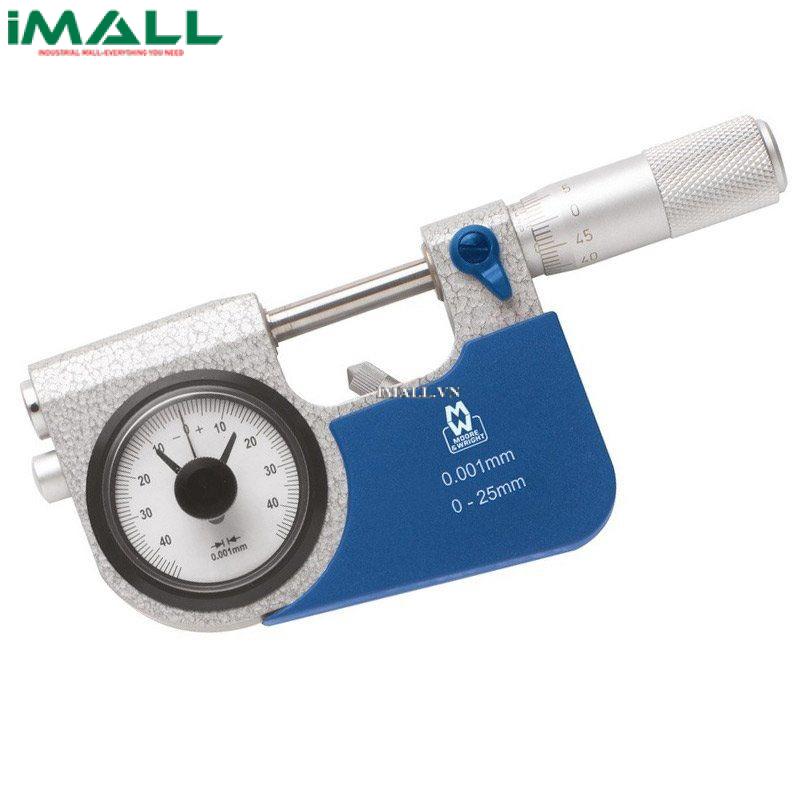 Panme đo ngoài đồng hồ MOORE & WRIGHT MW290-01 (0 - 25mm)