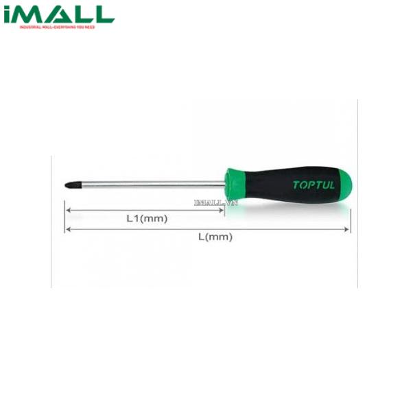 Tua vít ba ke chống trượt TOPTUL FBAB0110 (PH1x100mm)