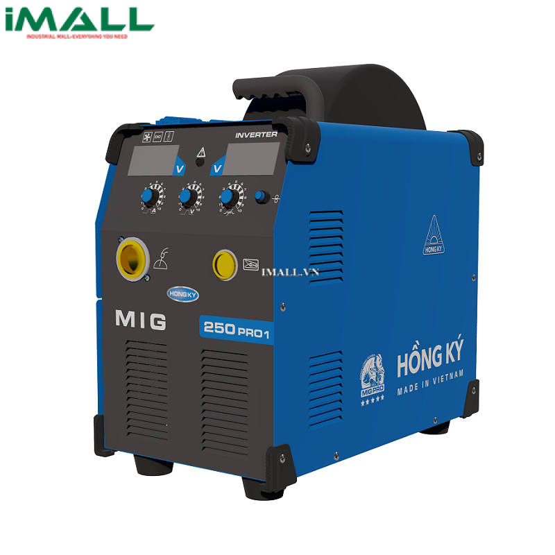 Máy hàn điện tử MIG Hồng Ký MIG 250 PRO 1 (220V , 250A)