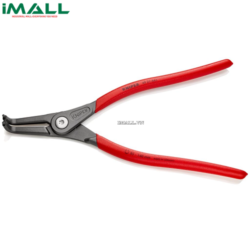 Kìm Mở Phe Ngoài Mũi 90° Mở Phe Đường Kính Ø 85 - 140 mm Knipex 49 21 A41