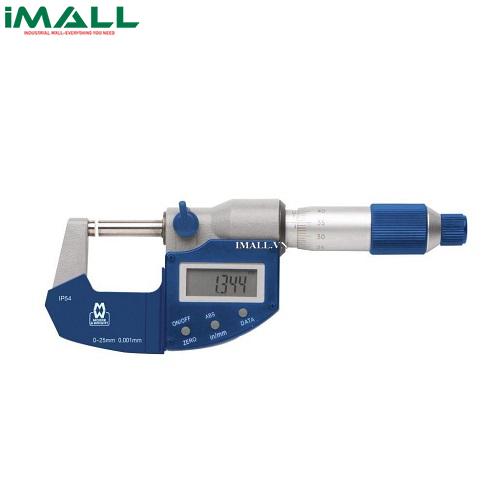 Panme đo ngoài điện tử chống nước (50-75mm, 0.001mm, IP54) MOORE & WRIGHT MW201-03DAB