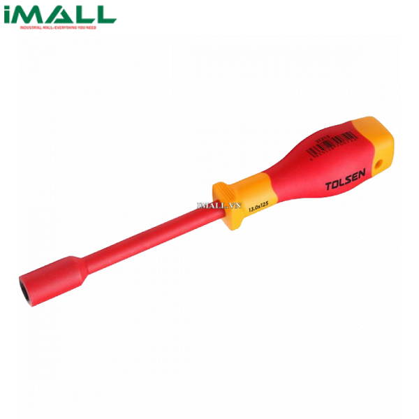 Tua vít đầu tuýp cách điện Tolsen V31204 (4.0*125mm)
