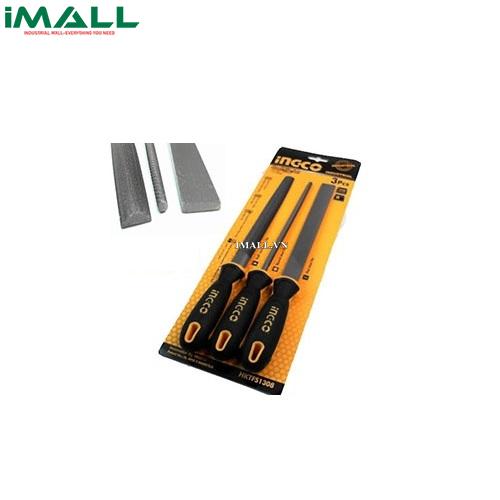 Bộ giũa thép 3 chi tiết (8") INGCO HKTFS1308