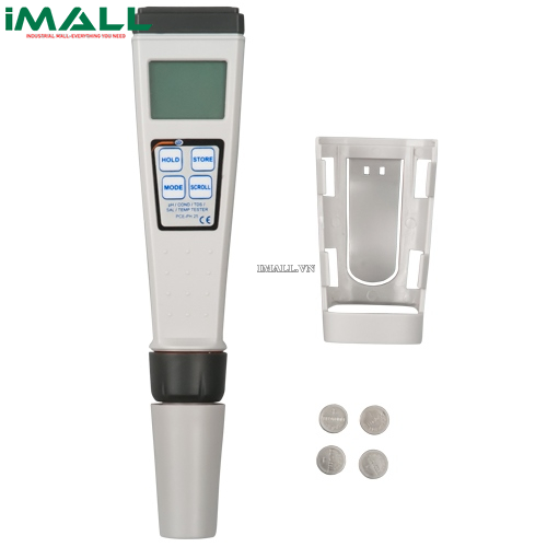 Bút đo pH, độ dẫn điện, độ mặn TDS, và nhiệt độ PCE PH 25