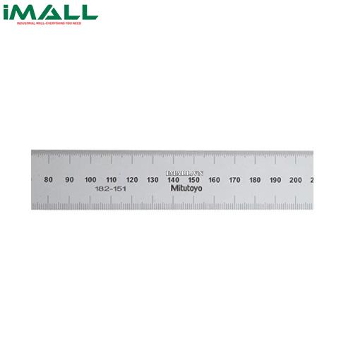 Thước lá thép (450mm, (1mm, 0.5mm), rộng 30mm) Mitutoyo 182-151