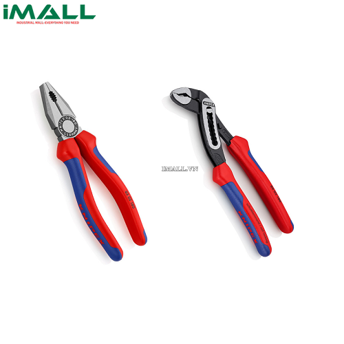 Bộ Kìm Cơ Bản Cây Chiều Dài 180mm 03 02 180 và Kìm Nước 88 02 180 Knipex Gia Đình 2